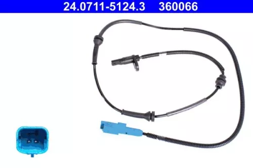 Sensor, wielsnelheid ATE 24.0711-5124.3)