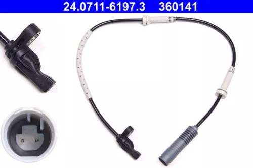 Sensor, wielsnelheid ATE 24.0711-6197.3)