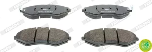 Brake Pad Set, disc brake FERODO FDB1905)