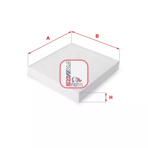 Filter, cabinelucht SOFIMA S 3115 C)