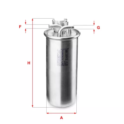 Brandstoffilter SOFIMA S 4001 NR)