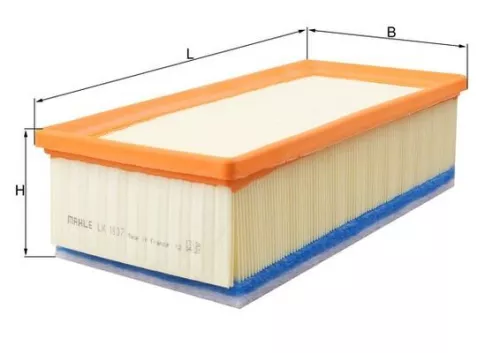 Luchtfilter KNECHT LX 1837)