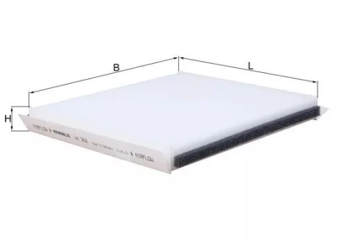 Filter, cabinelucht KNECHT LA 362)
