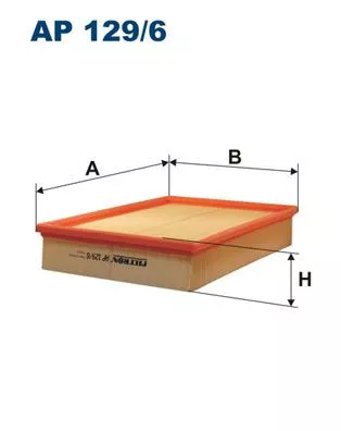 Air Filter FILTRON AP 129/6)