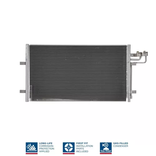 Condensor, airconditioning NISSENS 94663)