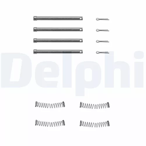 Accessoirekit, schijfremblokken DELPHI LX0436)