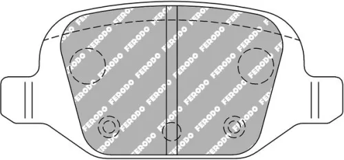 Remblokkenset, schijfrem FERODO RACING FCP1324H)