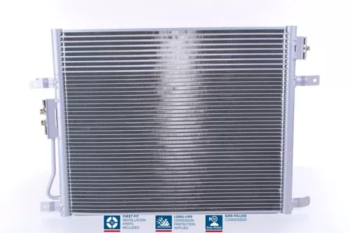 Condensor, airconditioning NISSENS 94972)