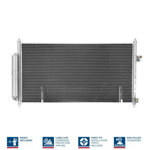 Condensor, airconditioning NISSENS 94893)