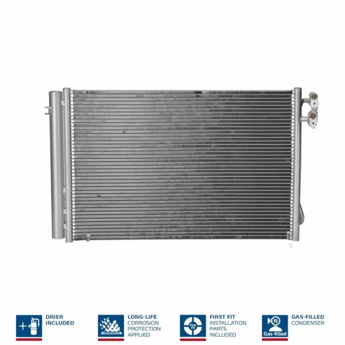 Condensor, airconditioning NISSENS 94872)