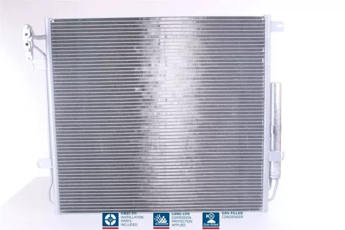 Condensor, airconditioning NISSENS 94839)