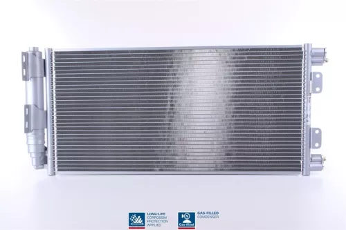 Condensor, airconditioning NISSENS 94781)