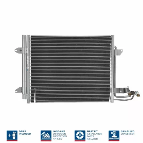 Condensor, airconditioning NISSENS 94690)