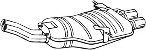 Achterdemper BOSAL 247-531)