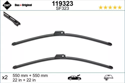 Wiper Blade SWF 119323)
