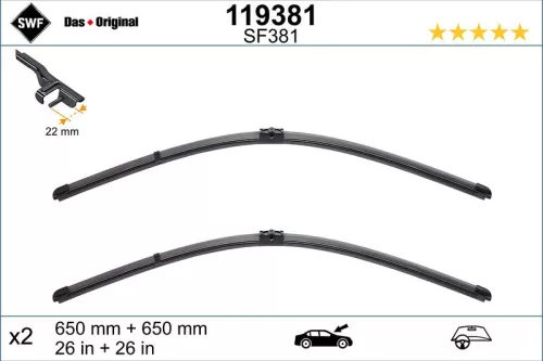 Wiper Blade SWF 119381)