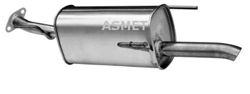 Achterdemper ASMET FO075162)