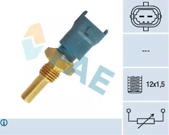 Sensor, coolant temperature FAE 33490)