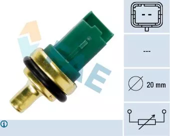Sensor, coolant temperature FAE 33706)