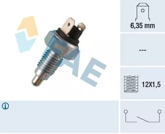 Schakelaar, achteruitrijlicht FAE 40380)
