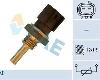 Sensor, koelvloeistoftemperatuur FAE 33580)