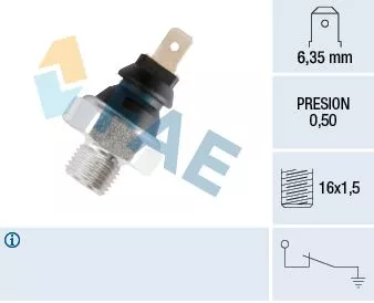 Oil Pressure Switch FAE 11270)