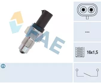 Schakelaar, achteruitrijlicht FAE 40920)