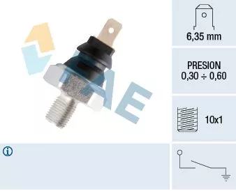 Oil Pressure Switch FAE 12970)