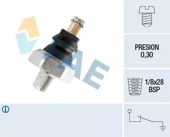 Oil Pressure Switch FAE 10610)