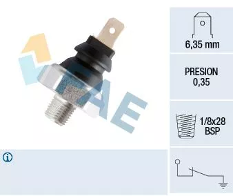 Oil Pressure Switch QUICK BRAKE 11610)