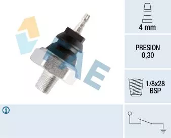 Oil Pressure Switch FAE 12230)
