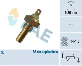 Sensor, koelvloeistoftemperatuur  31290)