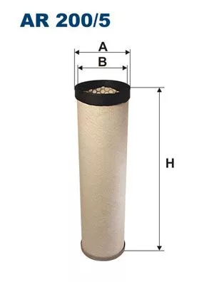 Secundair luchtfilter FILTRON AR 200/5W)