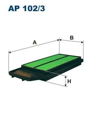 Luchtfilter FILTRON AP 102/3)