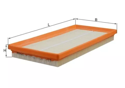 Luchtfilter KNECHT LX 2087)