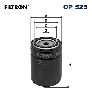 Oil Filter FILTRON OP 525)