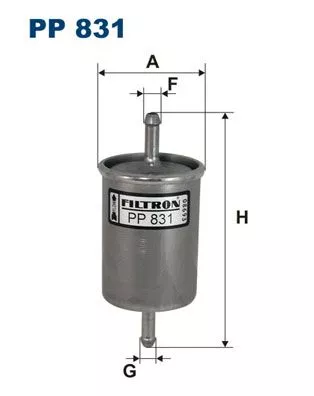 Fuel Filter FILTRON PP 831)