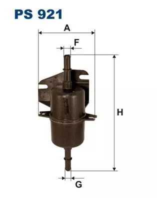 Brandstoffilter FILTRON PS 921)