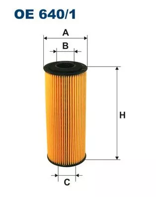Oil Filter FILTRON OE 640/1)