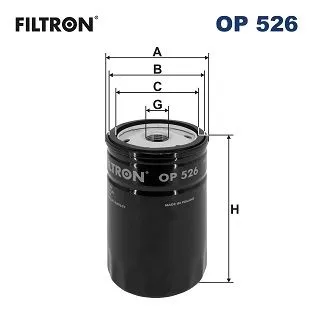 Oil Filter FILTRON OP 526)