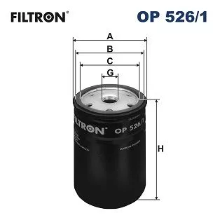Oil Filter FILTRON OP 526/1)