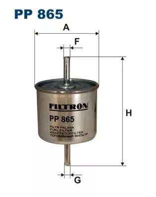Fuel Filter FILTRON PP 865)