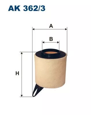 Luchtfilter FILTRON AK 362/3)