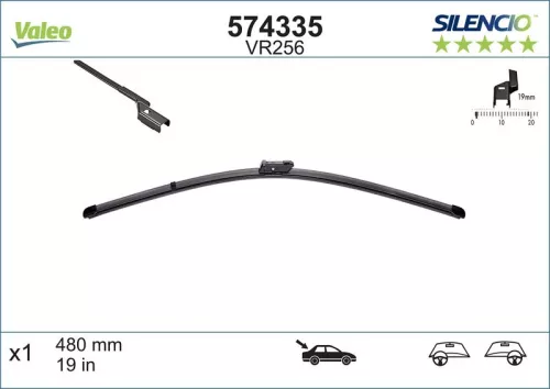 Ruitenwisser VALEO 574335)