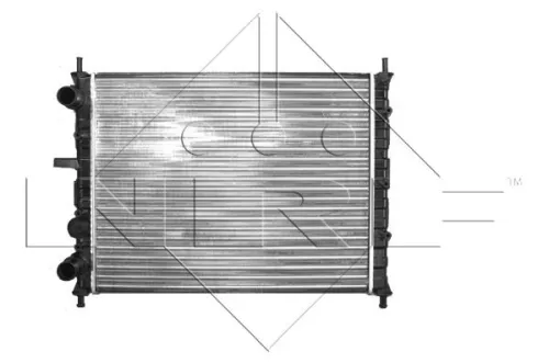 Radiator, motorkoeling NRF 58017)