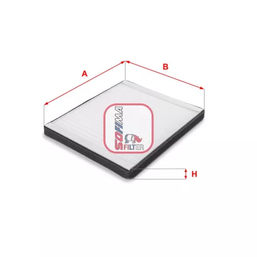 Filter, cabinelucht SOFIMA S 3075 C)