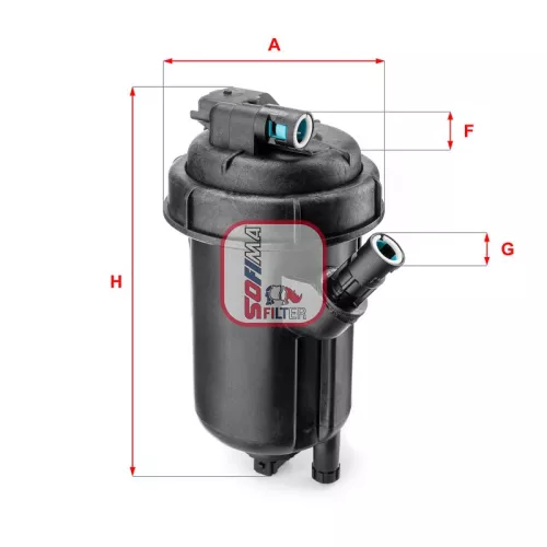Fuel Filter SOFIMA S 5125 GC)