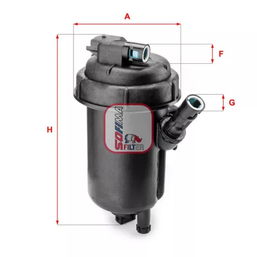 Fuel Filter SOFIMA S 5152 GC)