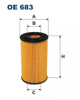 Oliefilter FILTRON OE 683)