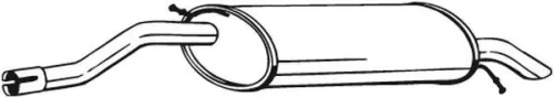Achterdemper BOSAL 279-949)